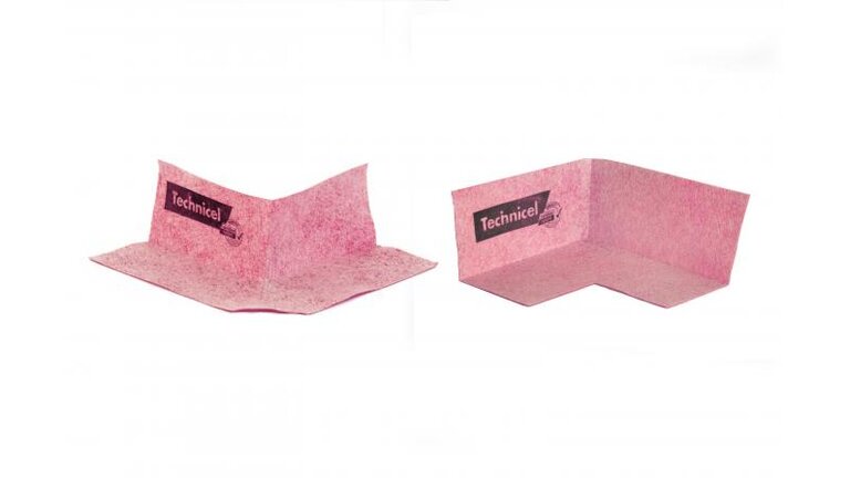 Trittschalldämmung-Eckelemente für Innen- und Außenecken